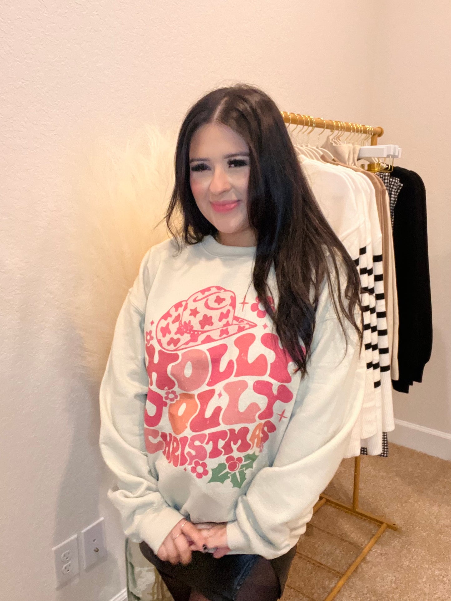 Holly Jolly Christmas Sweatshirt