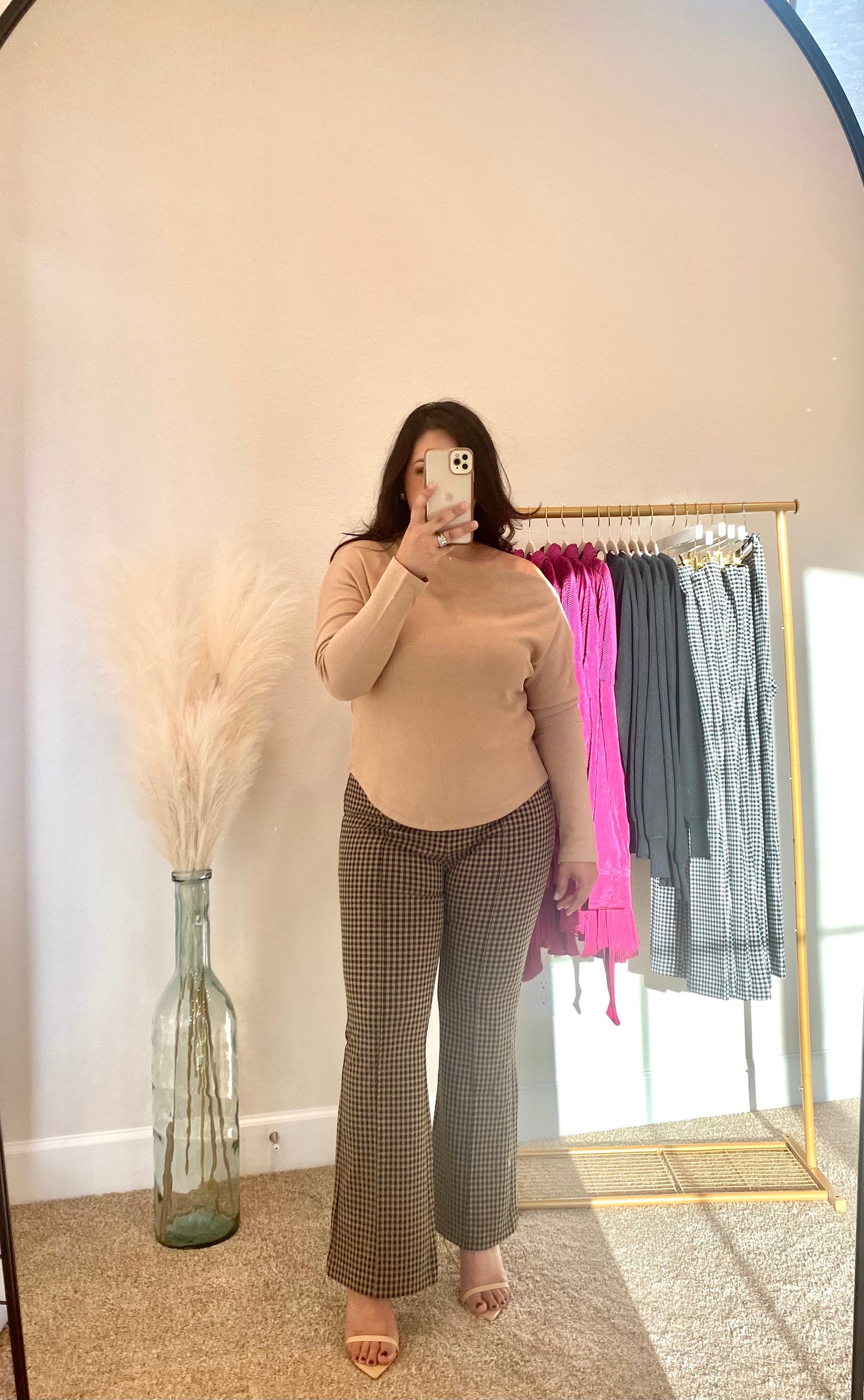 Amelia Thermal Top-Camel